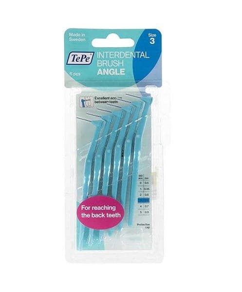 مسواک بین دندانی تپه مدل Angle سایز 3 بسته 6 عددی