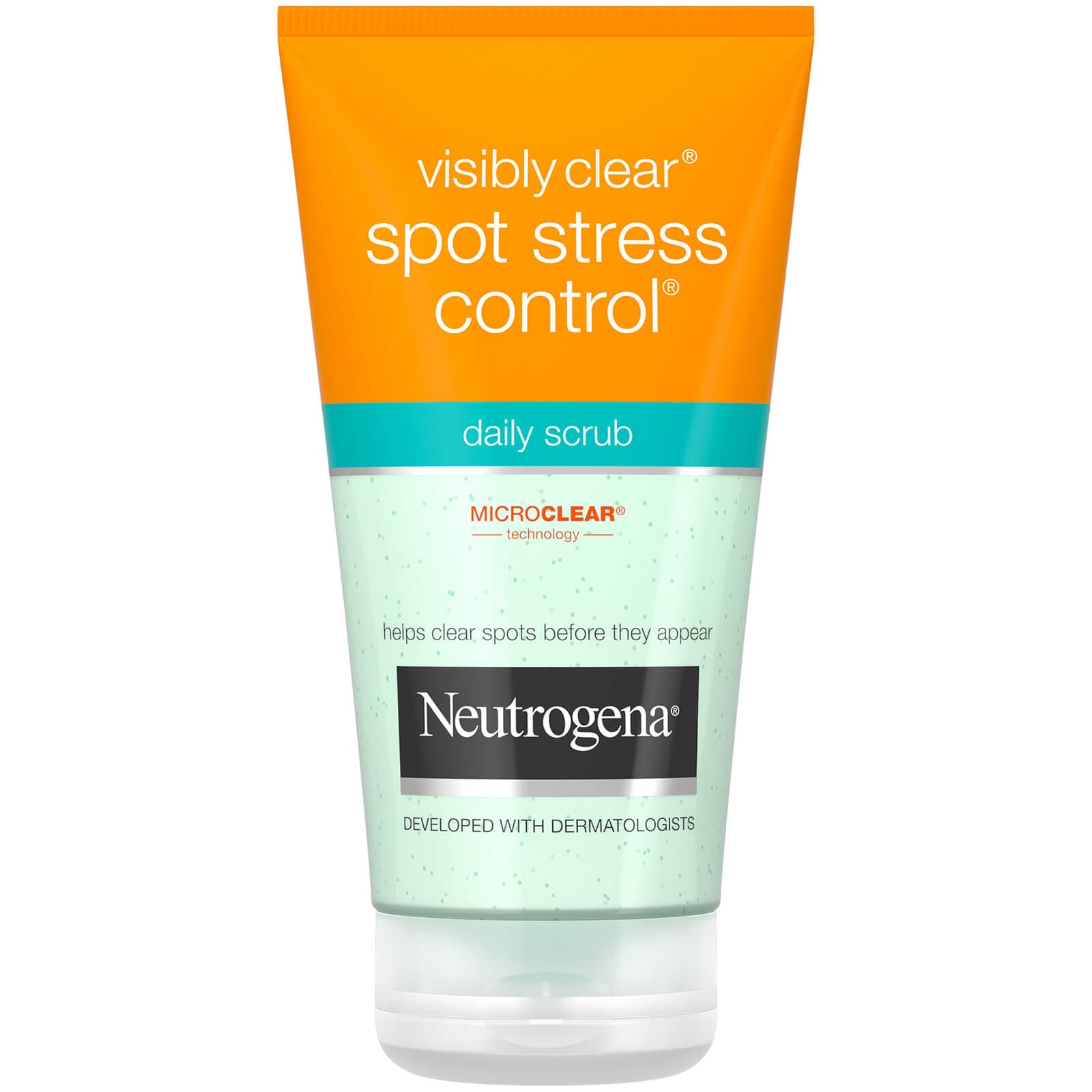 اسکراب روزانه نوتروژینا سری Visibly Clear مدل Spot Stress Control حجم ۱۵۰ میلی لیتر