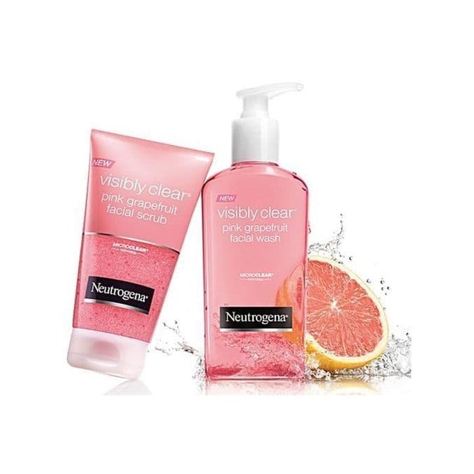 اسکراب روزانه نوتروژینا سری Visibly Clear مدل Pink Grapefruit حجم ۱۵۰ میلی لیتر — تصویر ۲