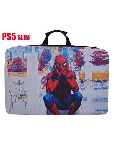 کیف حمل کنسول PS5 اسلیم طرح مرد عنکبوتی spiderman