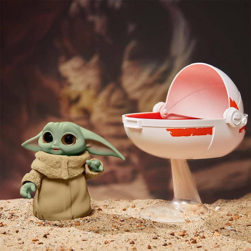 اکشن فیگور گروگو سوار بر کالسکه star wars — تصویر ۶