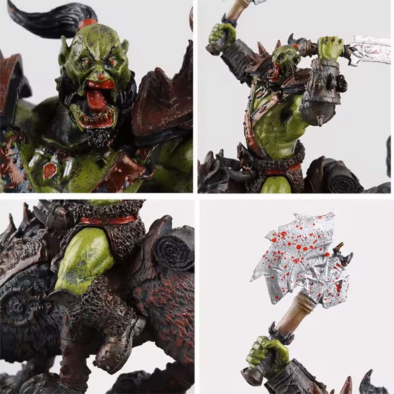 اکشن فیگور وارکرافت گرگ سوار WarCraft Riding Wolf کد 29506 — تصویر ۵