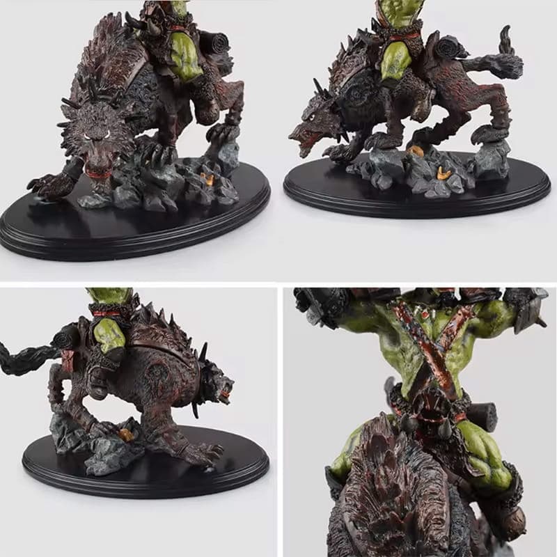 اکشن فیگور وارکرافت گرگ سوار WarCraft Riding Wolf کد 29506 — تصویر ۳