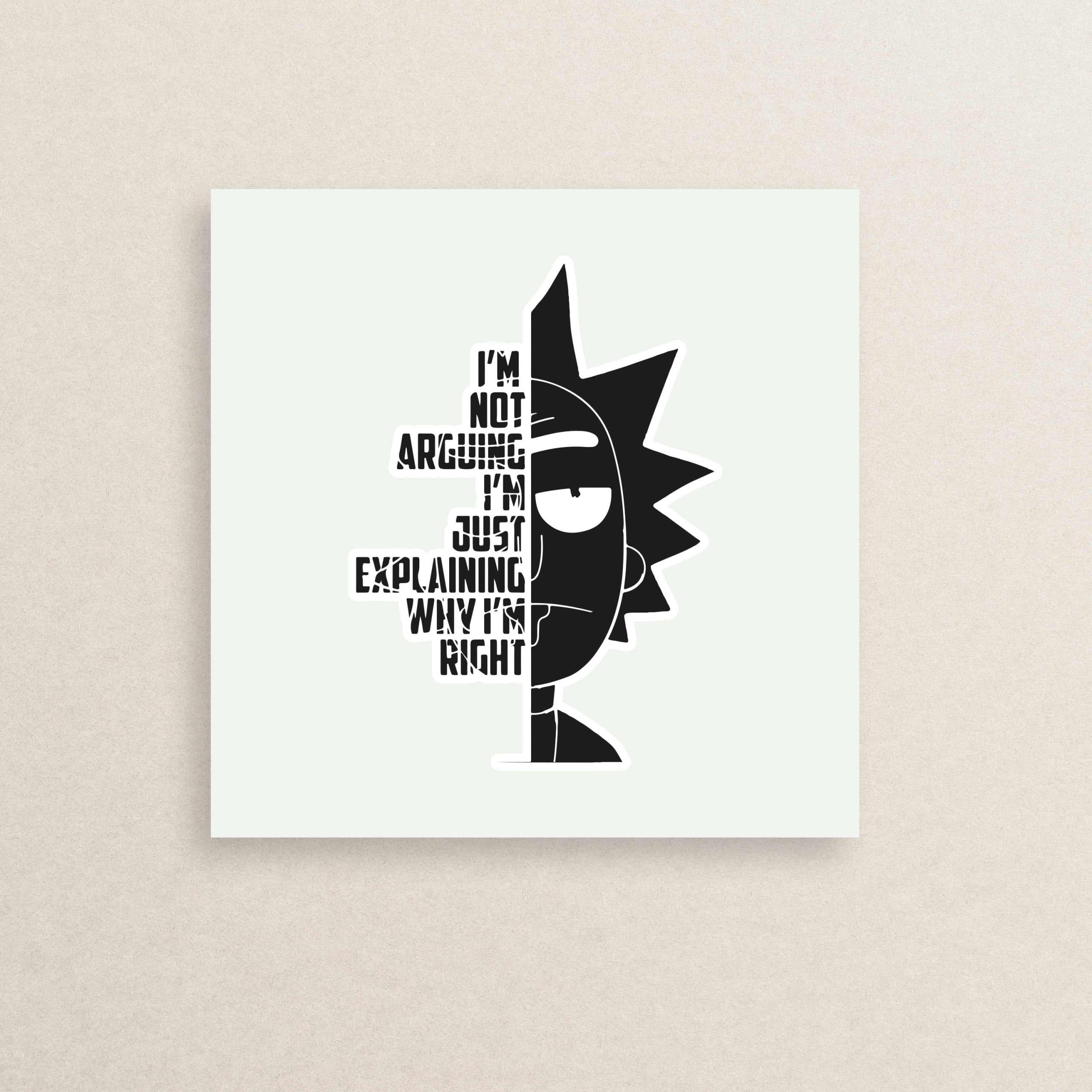 استیکر ریک و مورتی 11 | Rick and Morty sticker 11