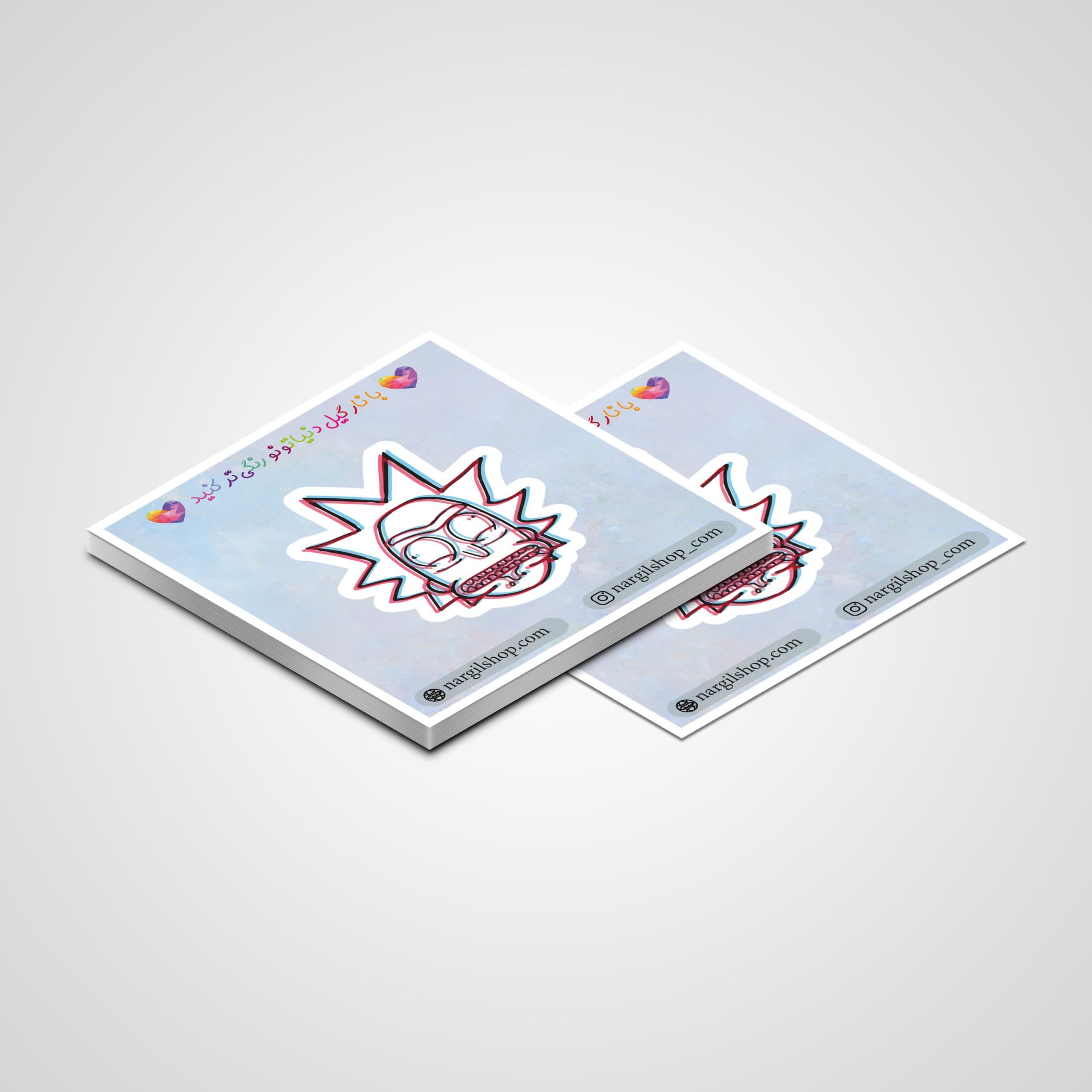 استیکر ریک و مورتی 10 | Rick and Morty sticker 10 — تصویر ۲