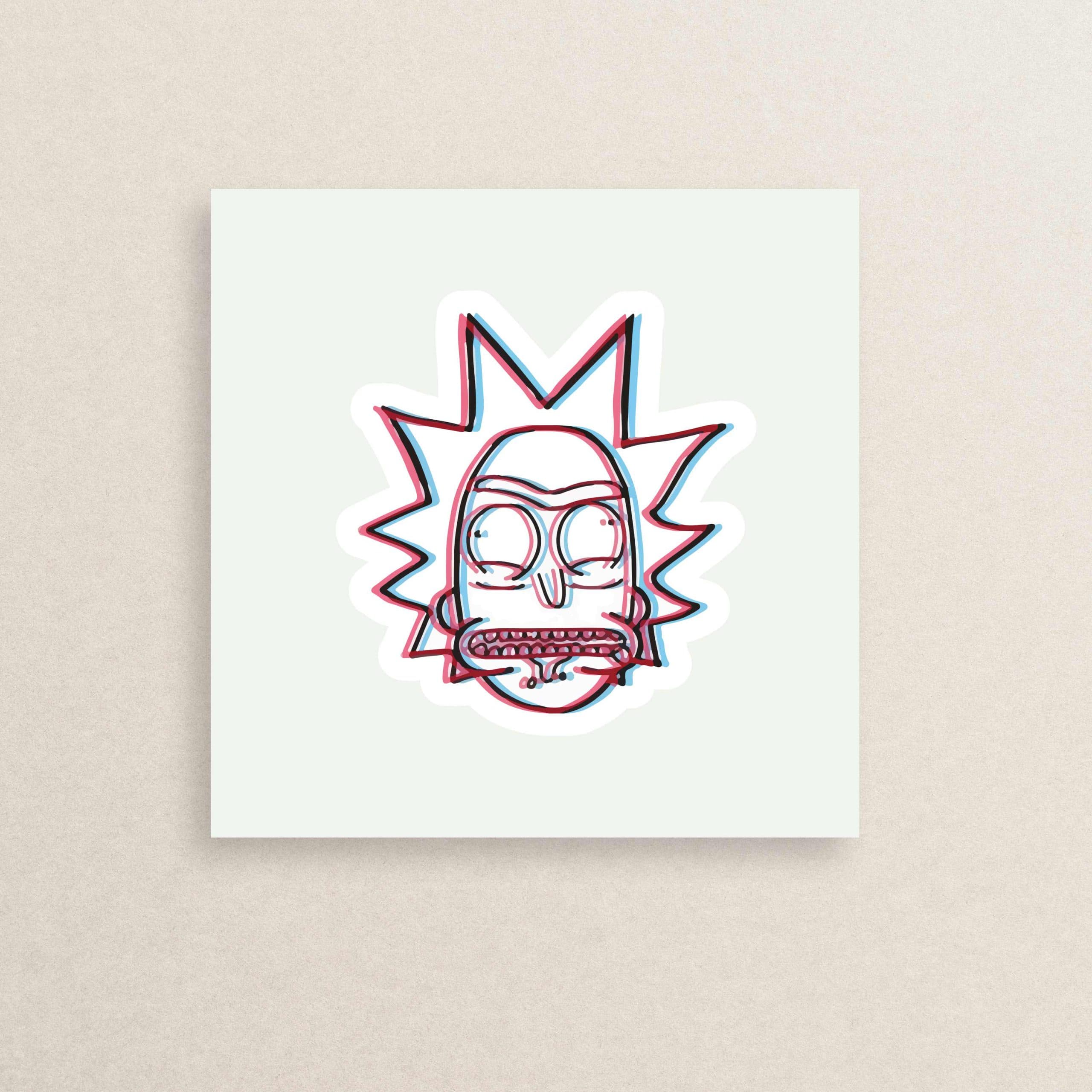 استیکر ریک و مورتی 10 | Rick and Morty sticker 10