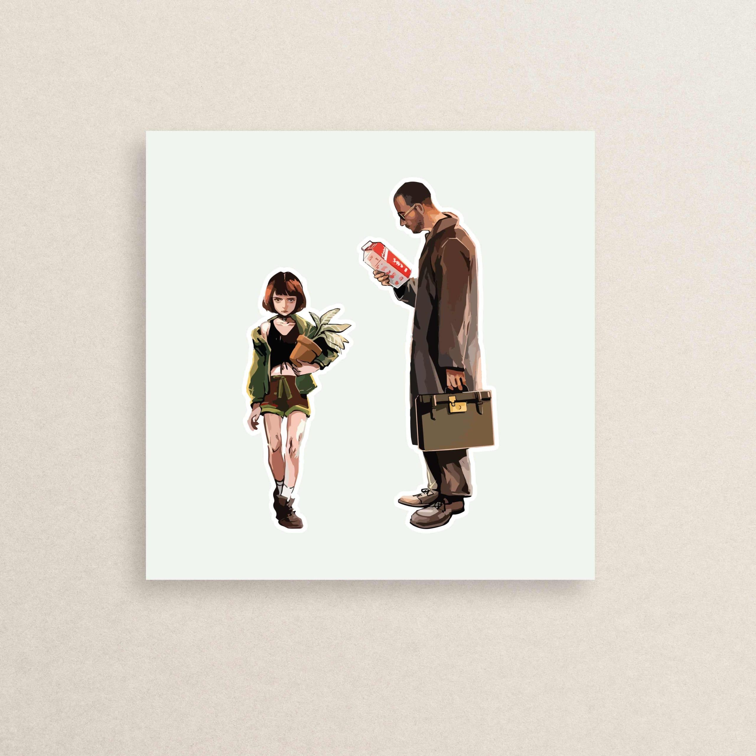 استیکر فیلم لئون 05 |05 Leon the professional sticker