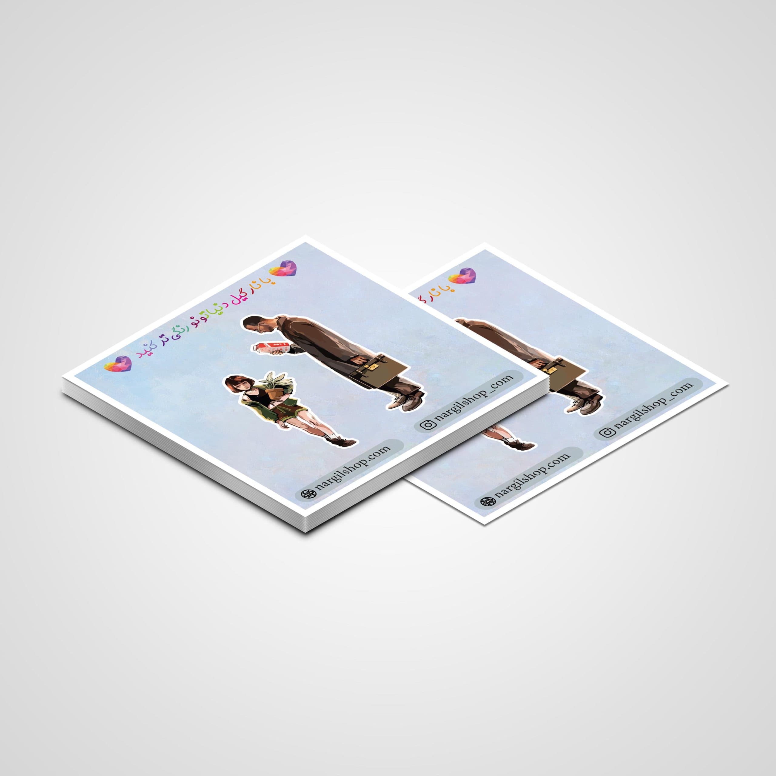 استیکر فیلم لئون 05 |05 Leon the professional sticker — تصویر ۲