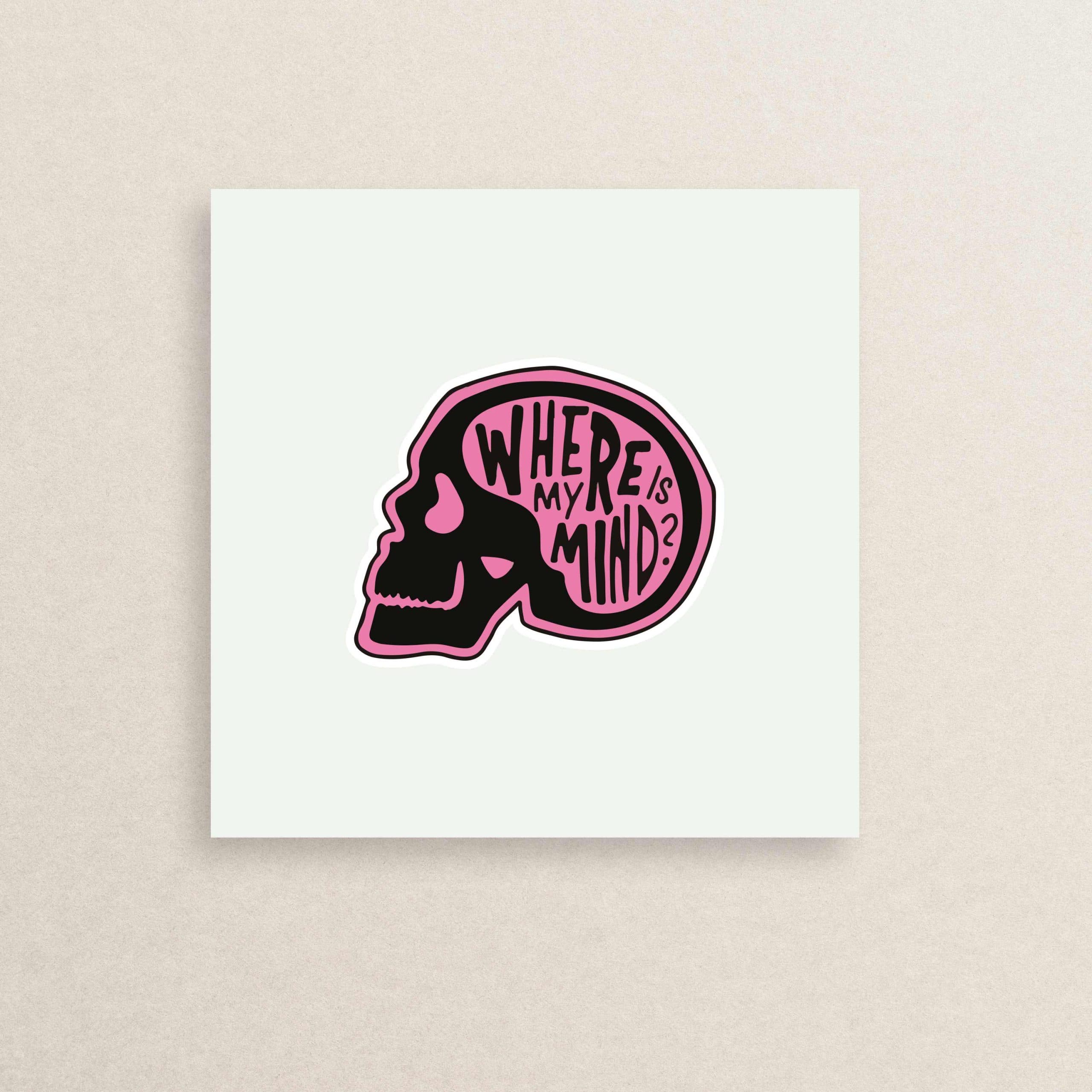 استیکر با مزه 20 | Where is my mind? Cool sticker20