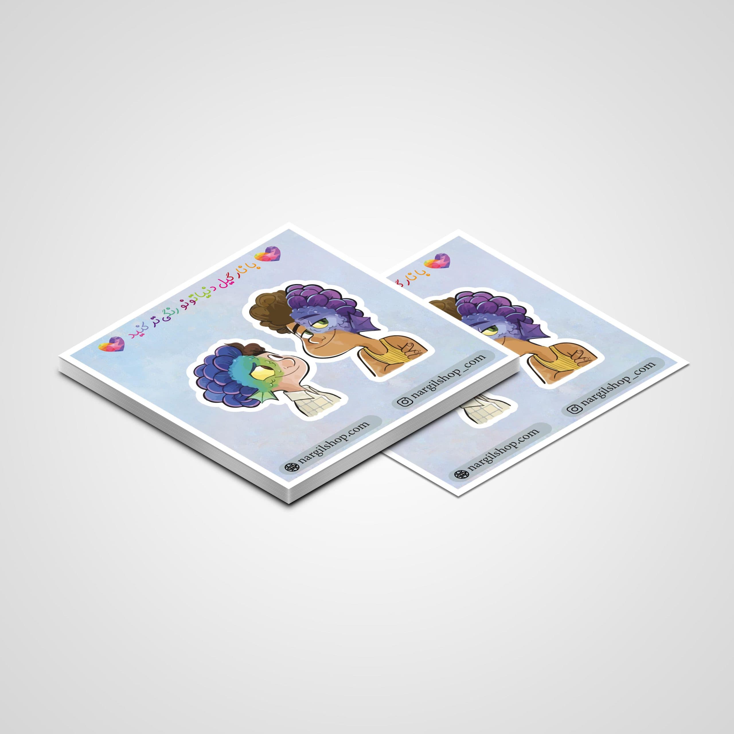 استیکر لوکا 02 |Luca sticker 02 — تصویر ۲
