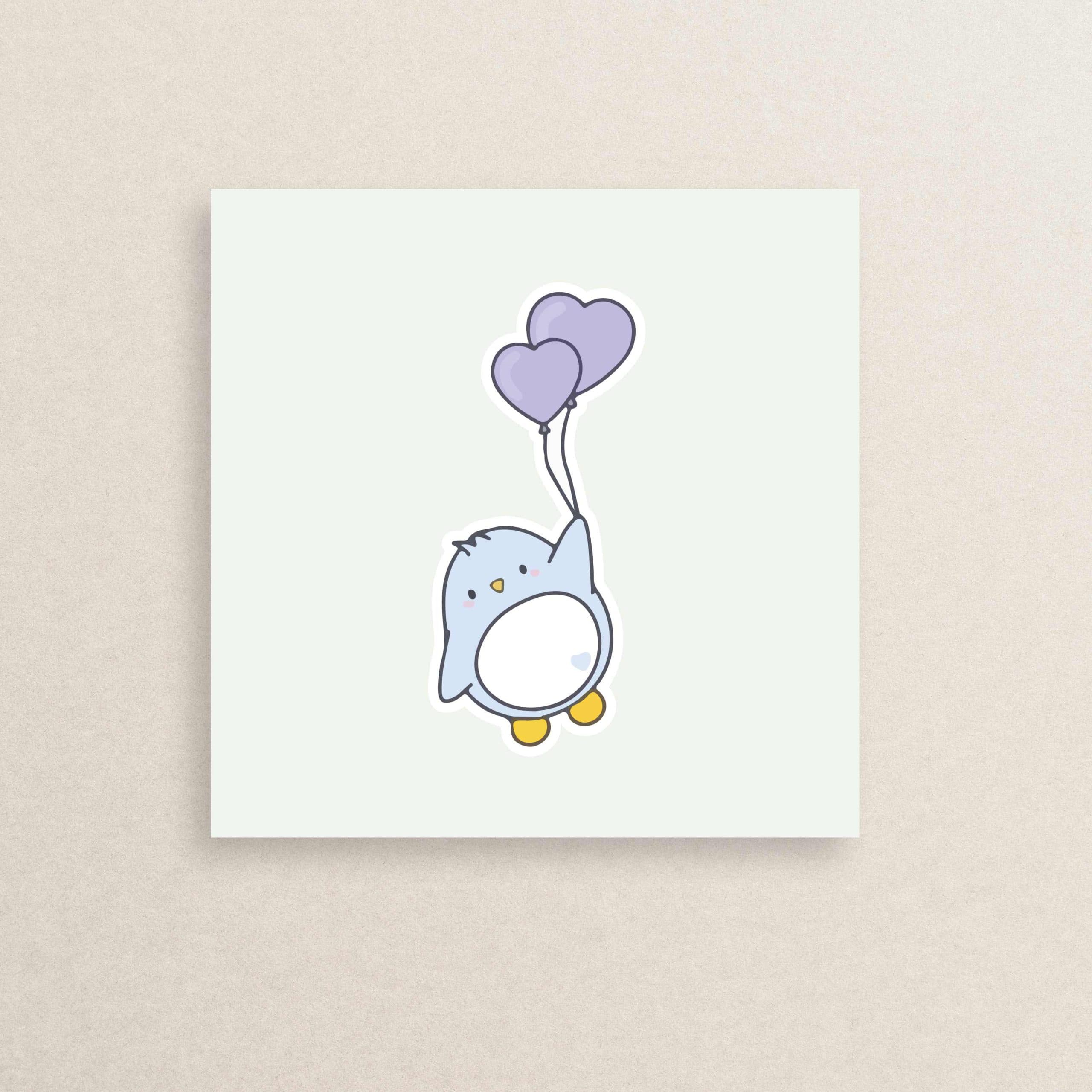 استیکر جوجه گوگولی 12 | Cute Chick sticker 12