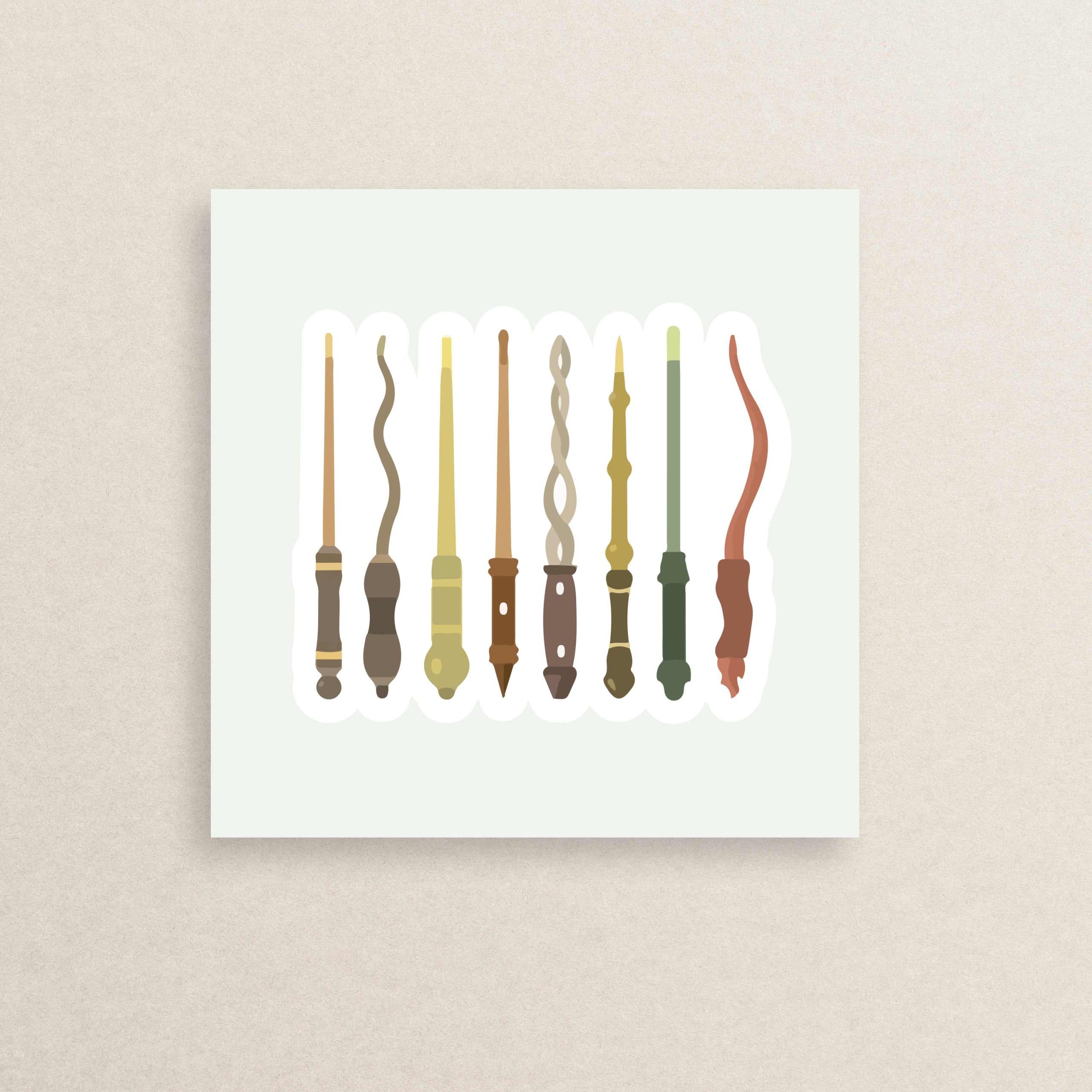 استیکر هری پاتر چوب دستی 09 | 09 Harry potter sticker