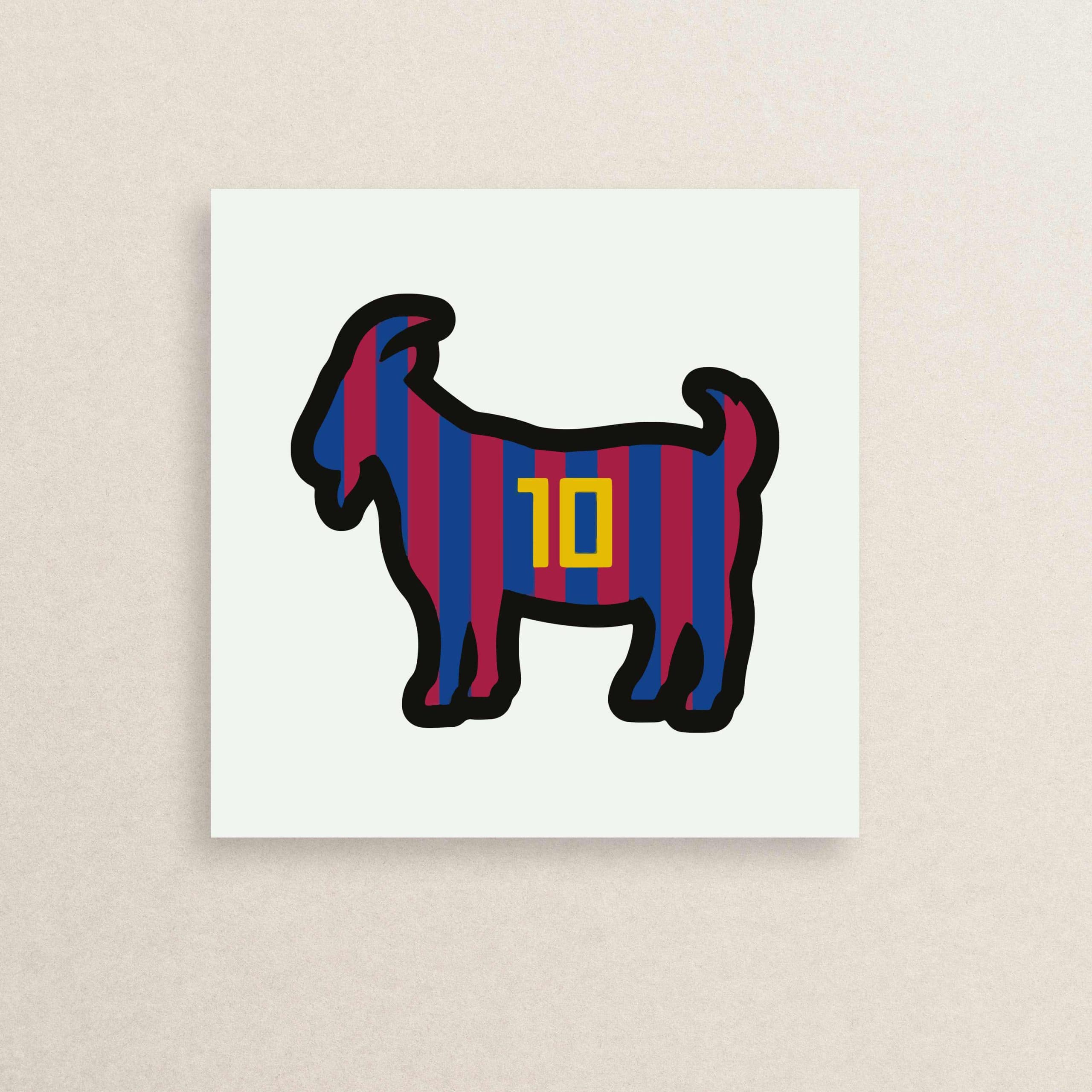استیکر فوتبالیست لیونل مسی – بارسلونا 02 | 02 Lionel Messi-Barselona sticker