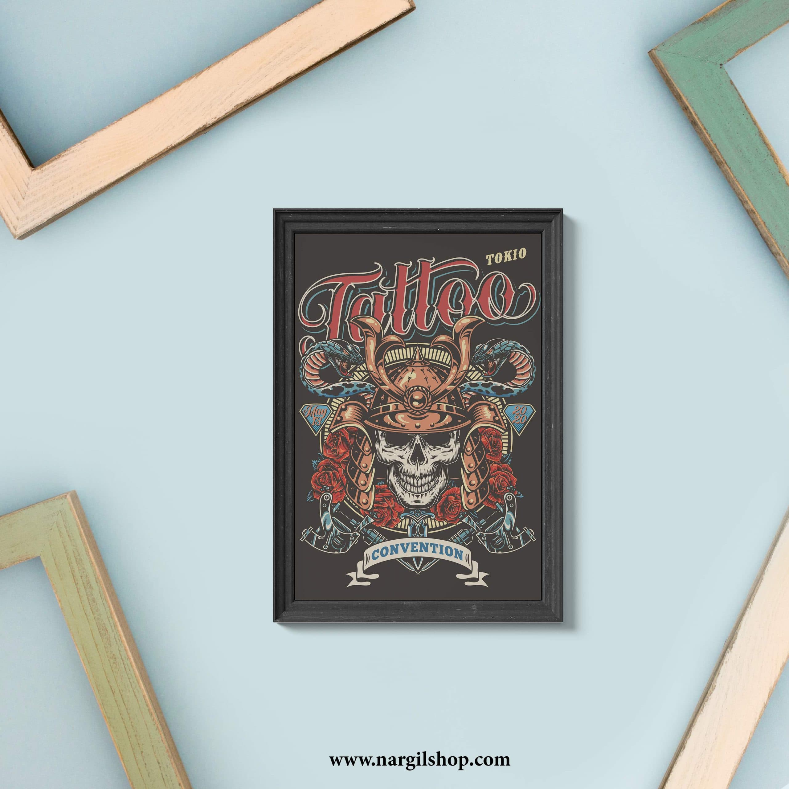 تابلو سایر – اسکلت 01 | Skeleton Frame 01
