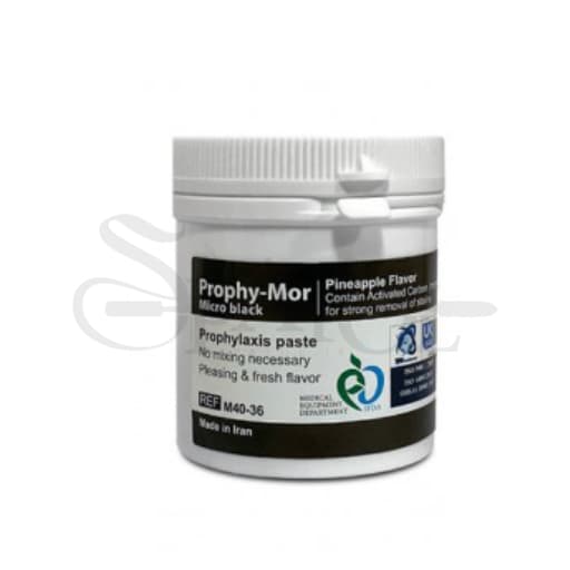خمیر جرمگیری میکروبلک 150 گرمی Micro Black Prophylaxis Paste برند Morvabon — تصویر ۲