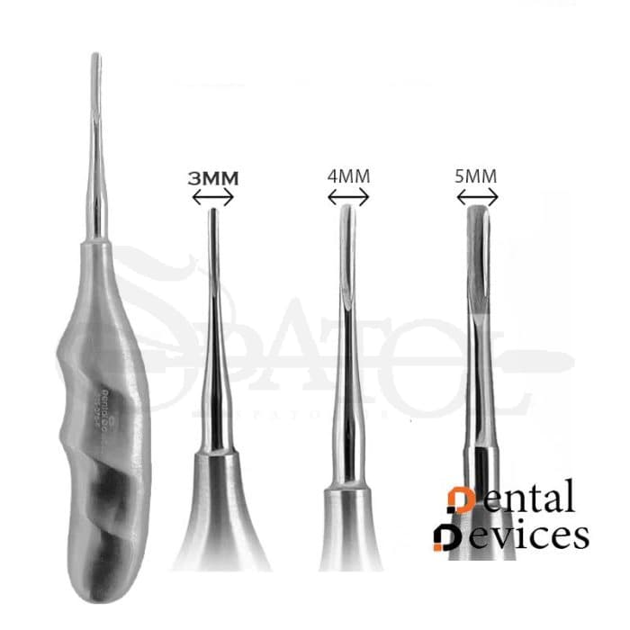 الواتور اناتومیک مستقیم Anatomic Apical Elevators دنتال دیوایس Dental Devices