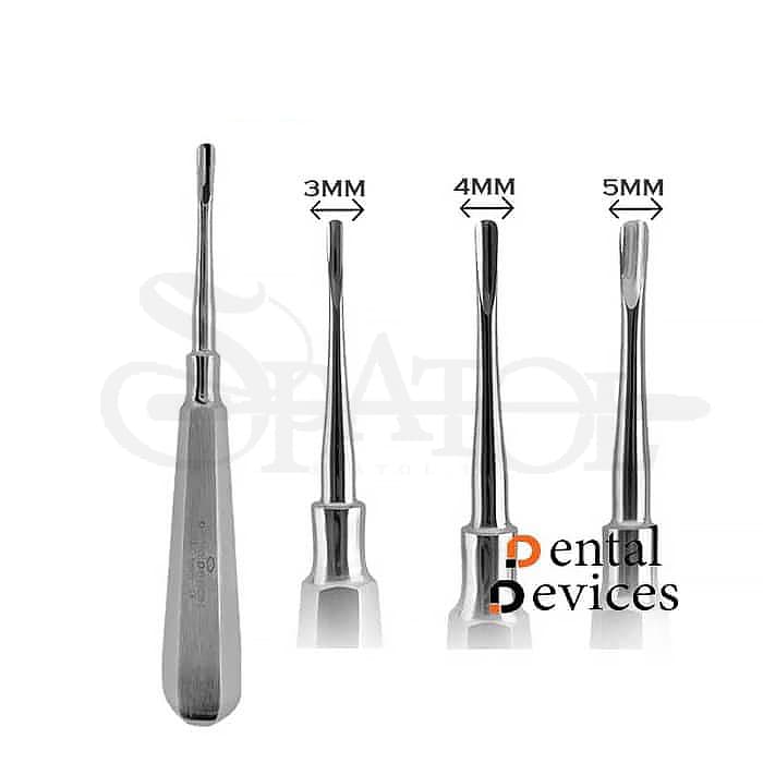 الواتور مستقیم مدل اسمیک دنتال دیوایس (۳سایز)Dental Devices