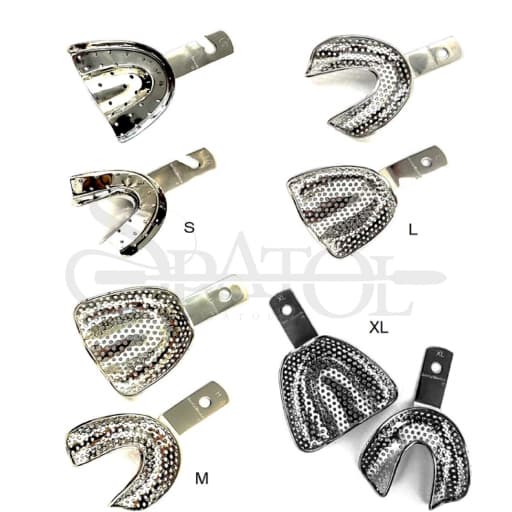 تری بی دندانی بالا و پایین Edentulous Tray دنتال دیوایس Dental Devices