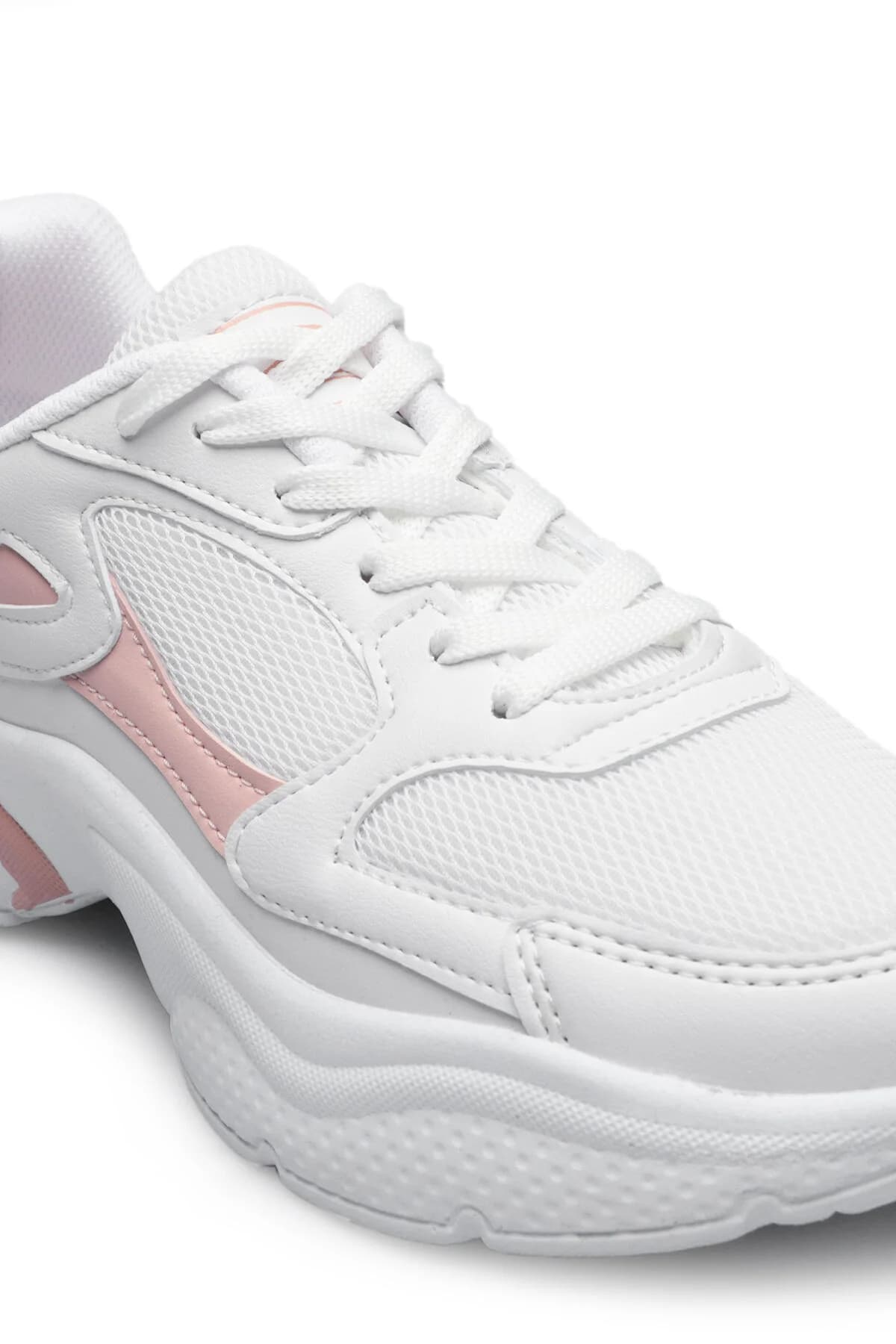 کفش زنانه اسنیکر Slazenger ZACKARY Sneaker Kadın Ayakkabı Beyaz / Pembe اسلازنگر — تصویر ۵
