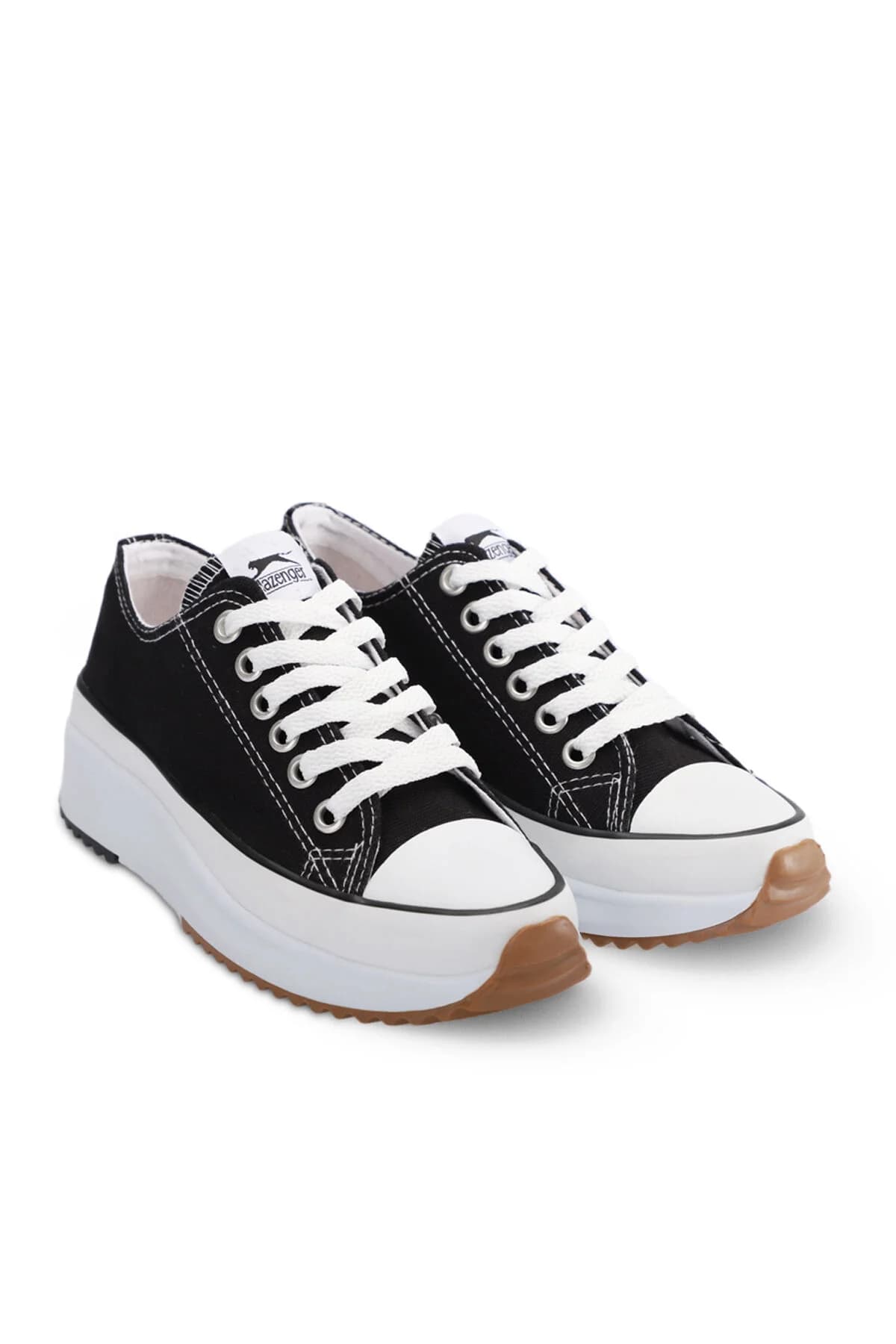 کفش زنانه اسنیکر Slazenger SUN Sneaker Kadın Ayakkabı Siyah اسلازنگر — تصویر ۳