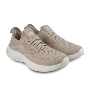کفش زنانه اسنیکر Slazenger ACTON I Sneaker Kadın Ayakkabı Bej اسلازنگر