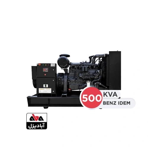دیزل ژنراتور 500 کاوا بنز ایدم مدل OM457LA-TAGE