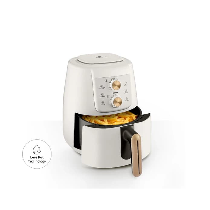 هواپز و سرخ کن بدون روغن کرم طلایی کاراجا Karaca Air Pro Cook Manuel XL Airfryer Krem Gold — تصویر ۷