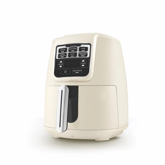 هواپز و سرخ کن بدون روغن سفید کاراجا Karaca Air Pro Cook Köz XL Airfryer Starlight — تصویر ۷