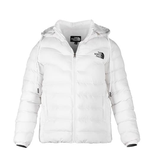 کاپشن مردانه نرمال ساده تی سی سفید North Face کد 49281