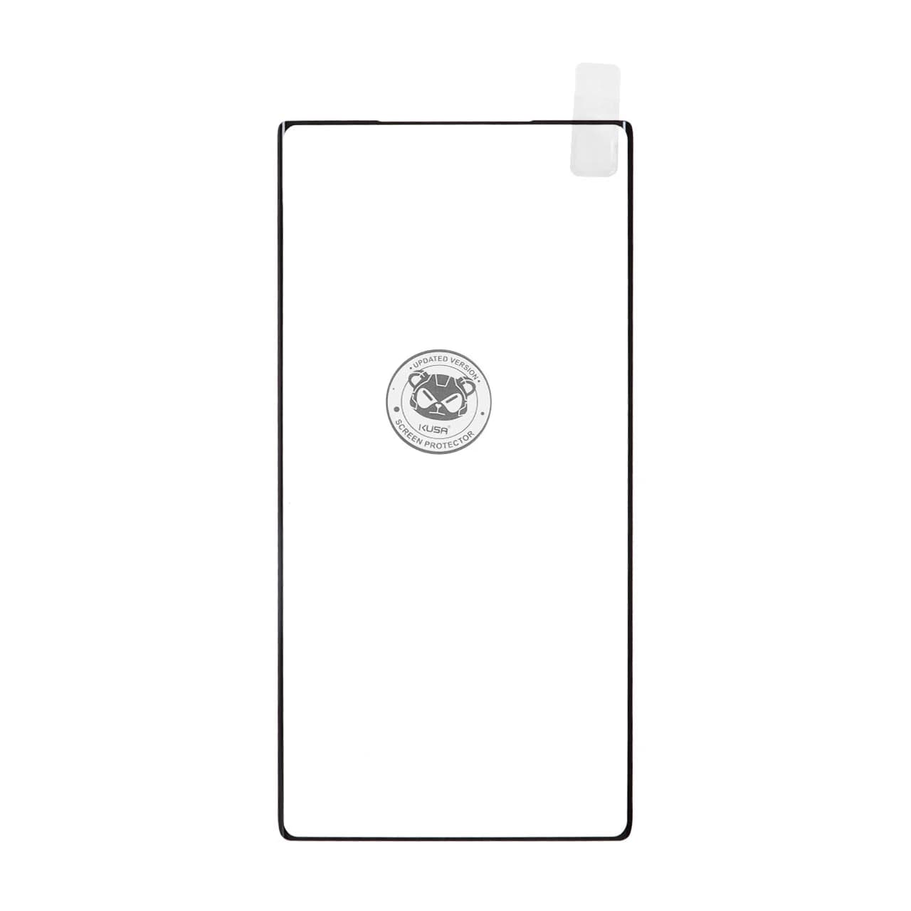 محافظ صفحه نمایش شیشه ای خم فول چسب Full Cover Kusa درجه یک – Samsung Galaxy Note20 Ultra