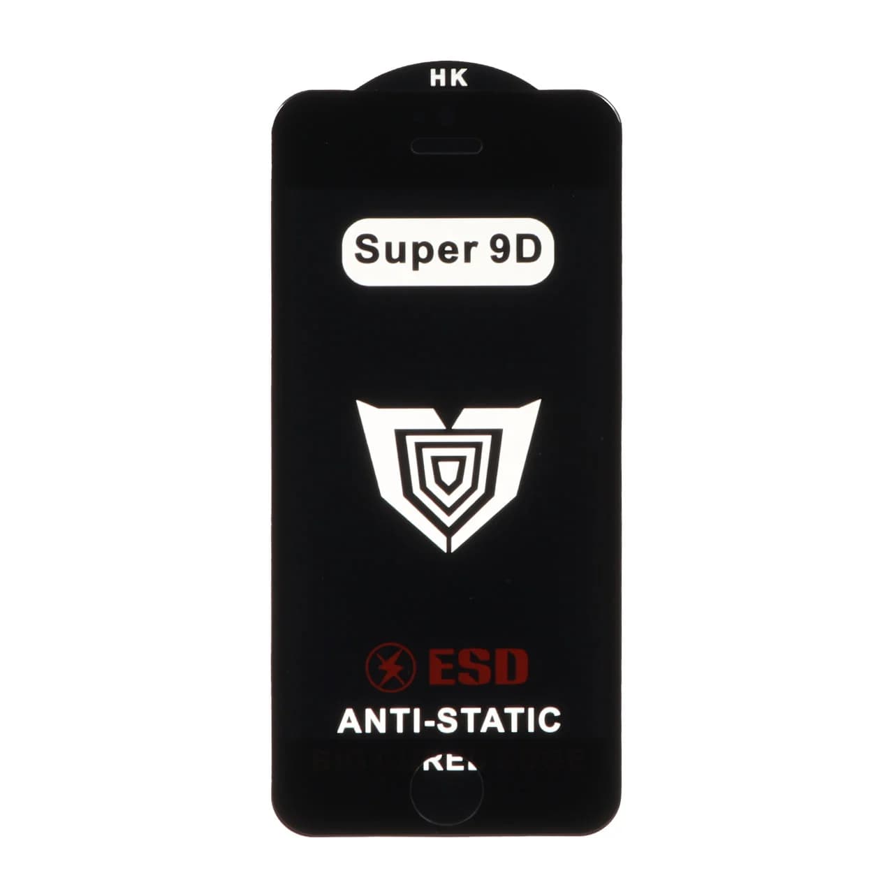 محافظ صفحه نمایش شیشه ای Full Cover ESD Anti Static – Super 9D مدل Apple iPhone 5 /Apple iPhone 5s