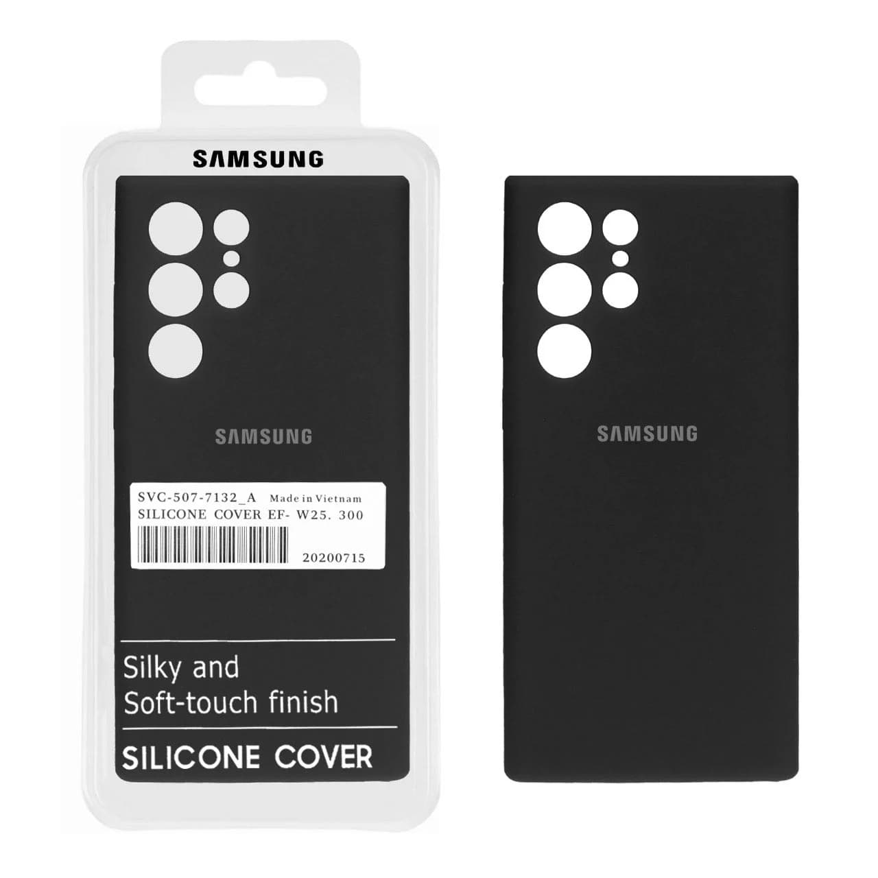 قاب سیلیکونی پاک کنی اورجینال درجه یک Samsung Galaxy S22 Ultra