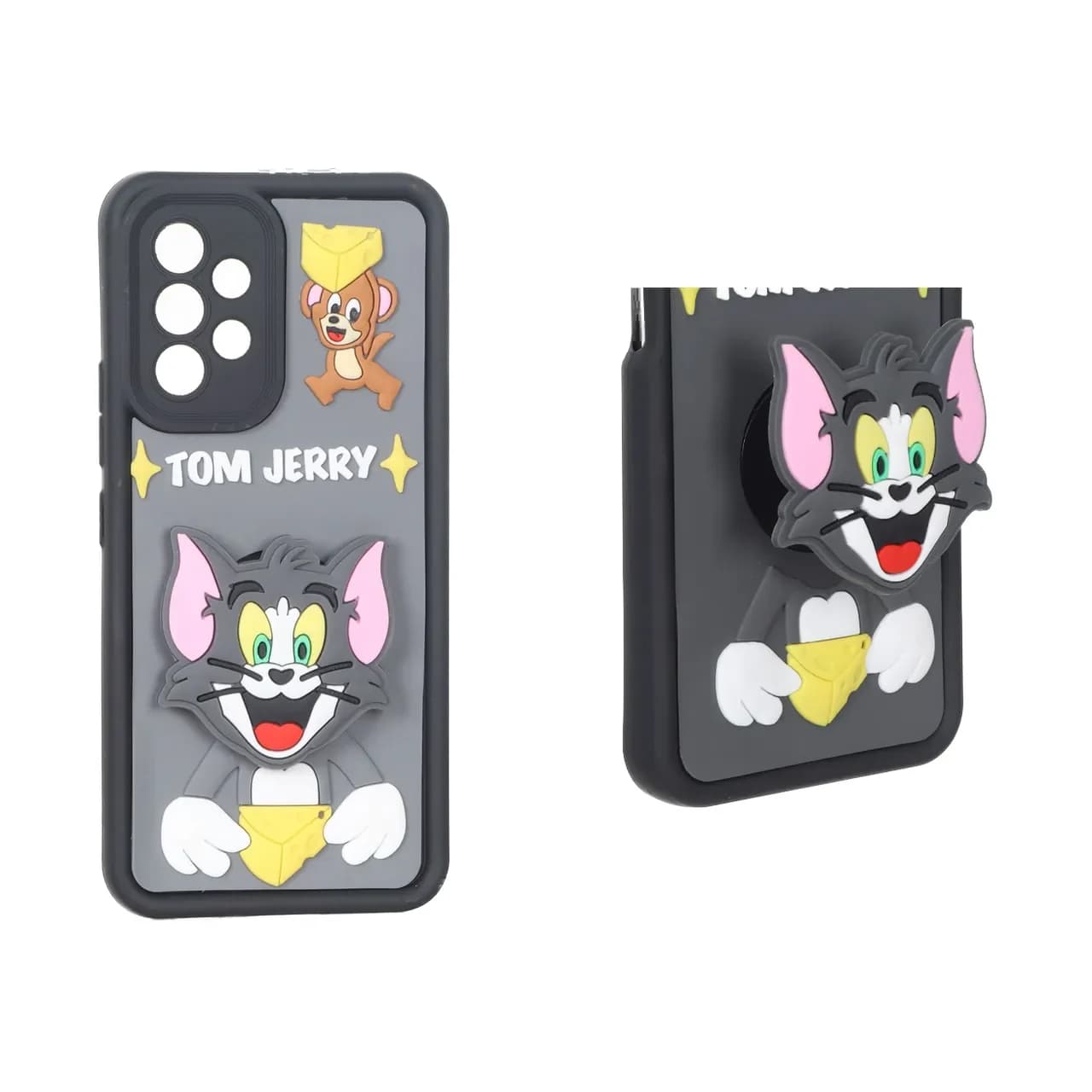 قاب Solid Case پاپ سوکت عروسکی برجسته Samsung Galaxy A53