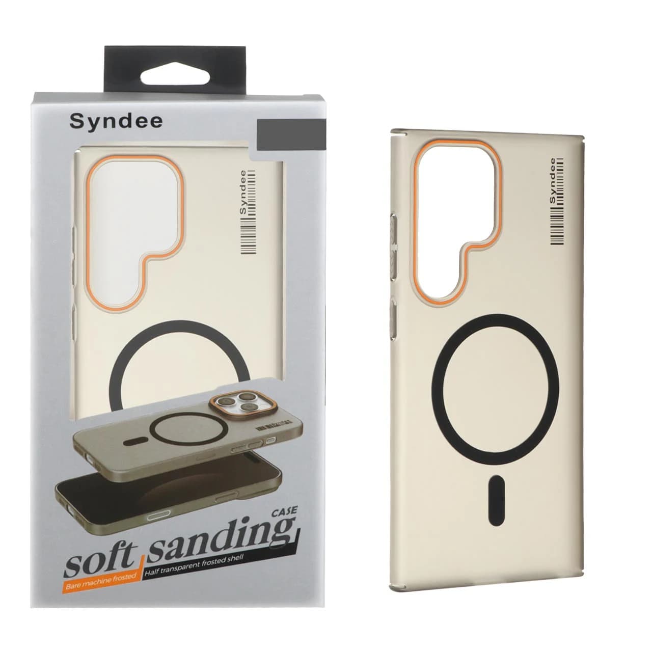 قاب اورجینال Syndee پشت مات MagSafe مدل Samsung Galaxy S24 Ultra