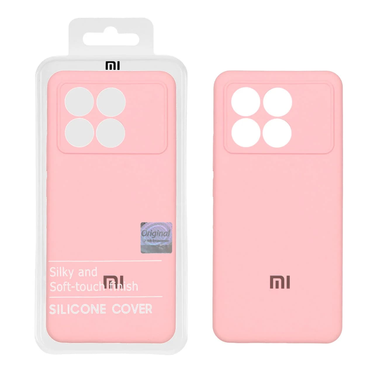 قاب سیلیکونی پاک کنی اورجینال Master Quality مدل Xiaomi Poco X6 Pro 5G / Redmi K70E — تصویر ۳