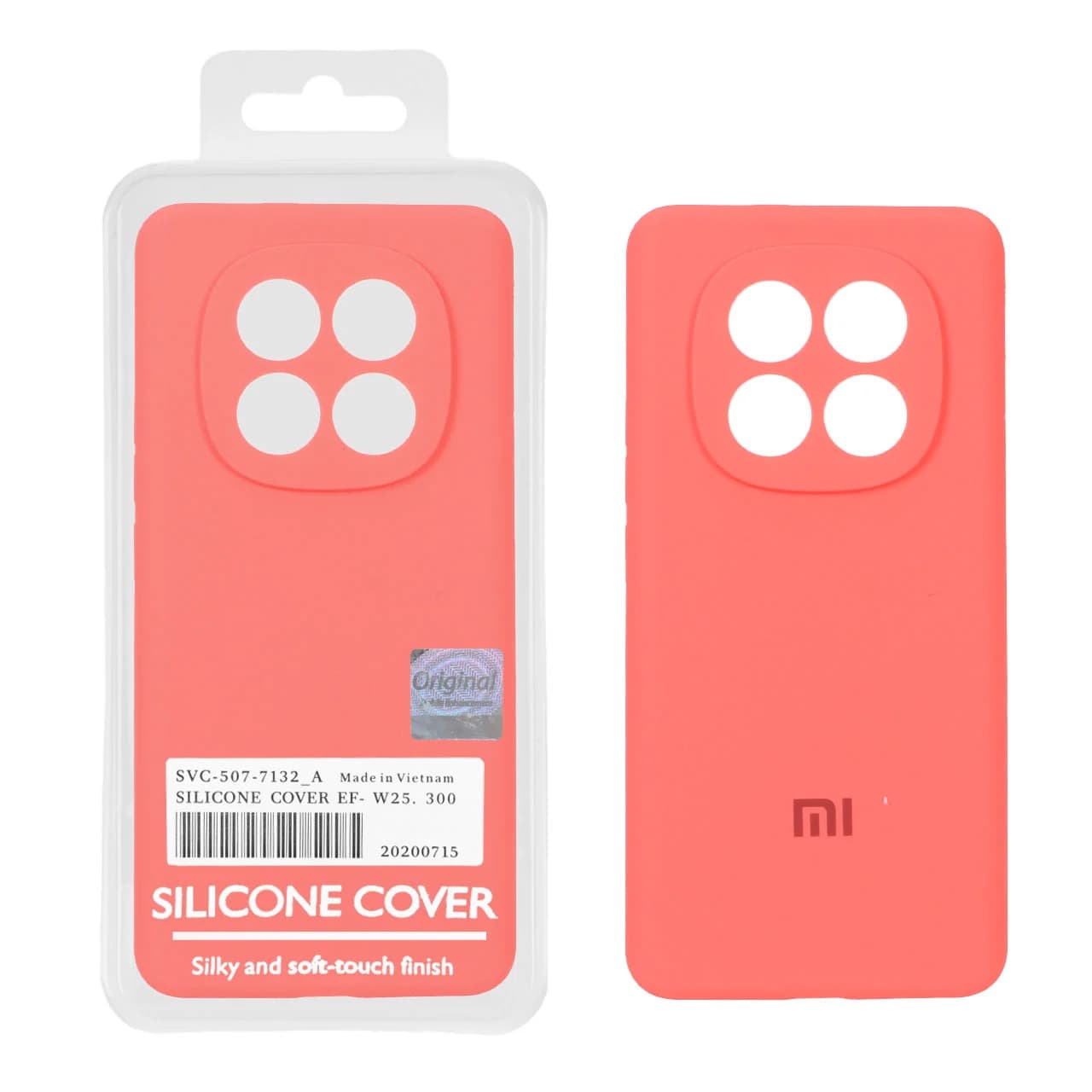قاب سیلیکونی پاک کنی اورجینال Master Quality مدل Xiaomi Redmi Note 15 / Poco M8 5G — تصویر ۲