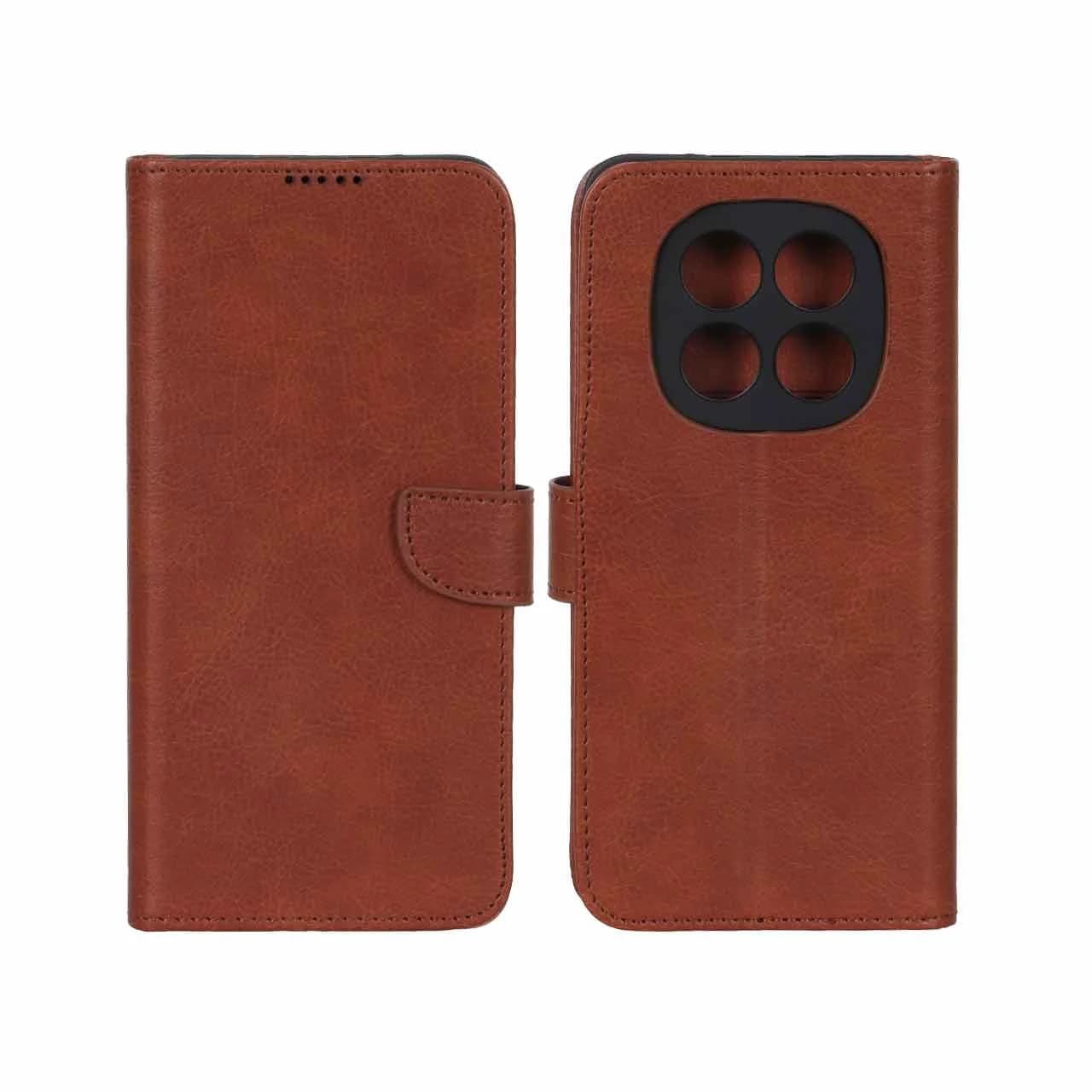 کیف چرمی موبایل مگنتی محافظ لنزدار KRF مدل Xiaomi Redmi Note 15 / Poco M8 5G — تصویر ۲