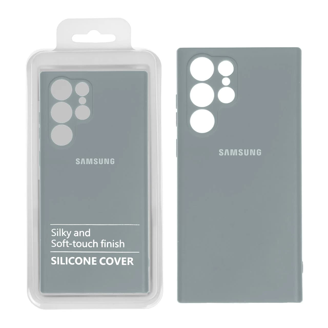 قاب نیو سیلیکون محافظ لنزدار RFF مدل Samsung Galaxy S22 Ultra