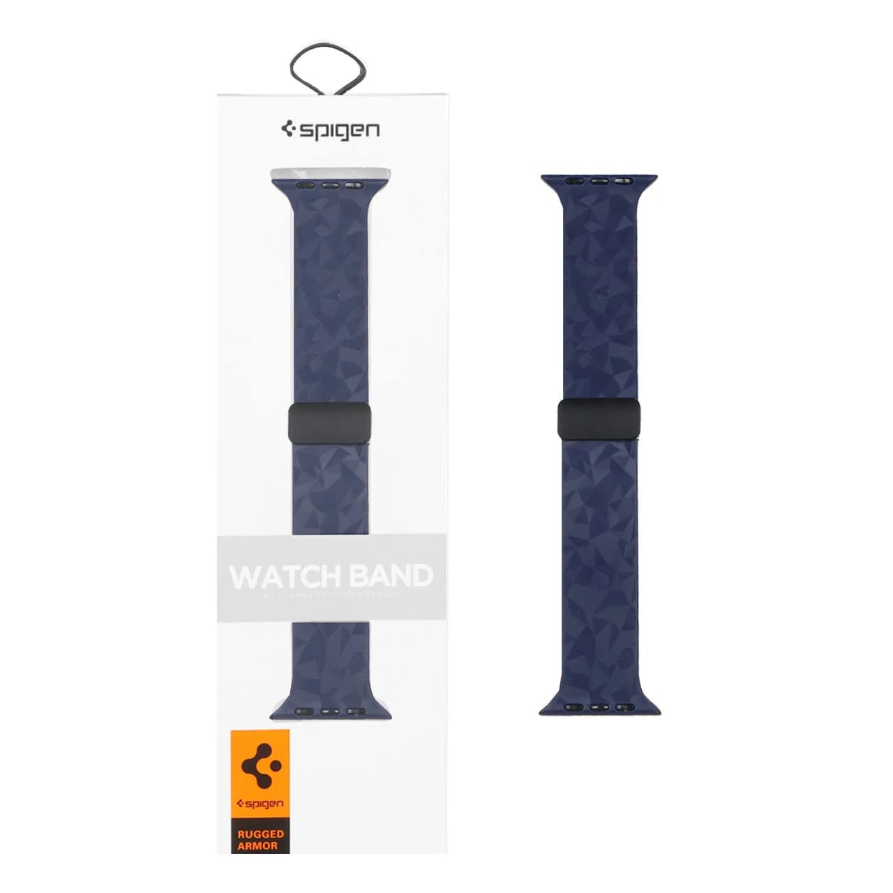 بند اپل واچ اورجینال Spigen Rugged Armor سایز 42/44/45/46/49 میلیمتری