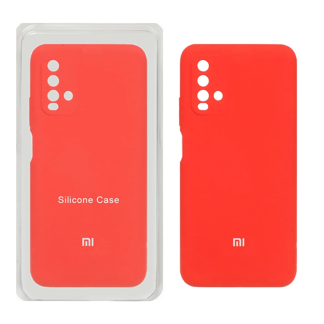 قاب سیلیکونی پاک کنی محافظ لنزدار اورجینال Xiaomi Redmi 9T 4G — تصویر ۳