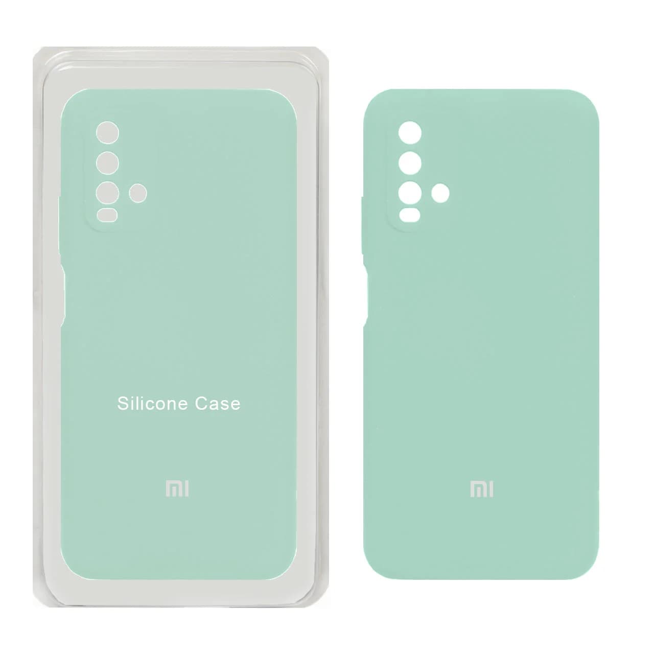 قاب سیلیکونی پاک کنی محافظ لنزدار اورجینال Xiaomi Redmi 9T 4G