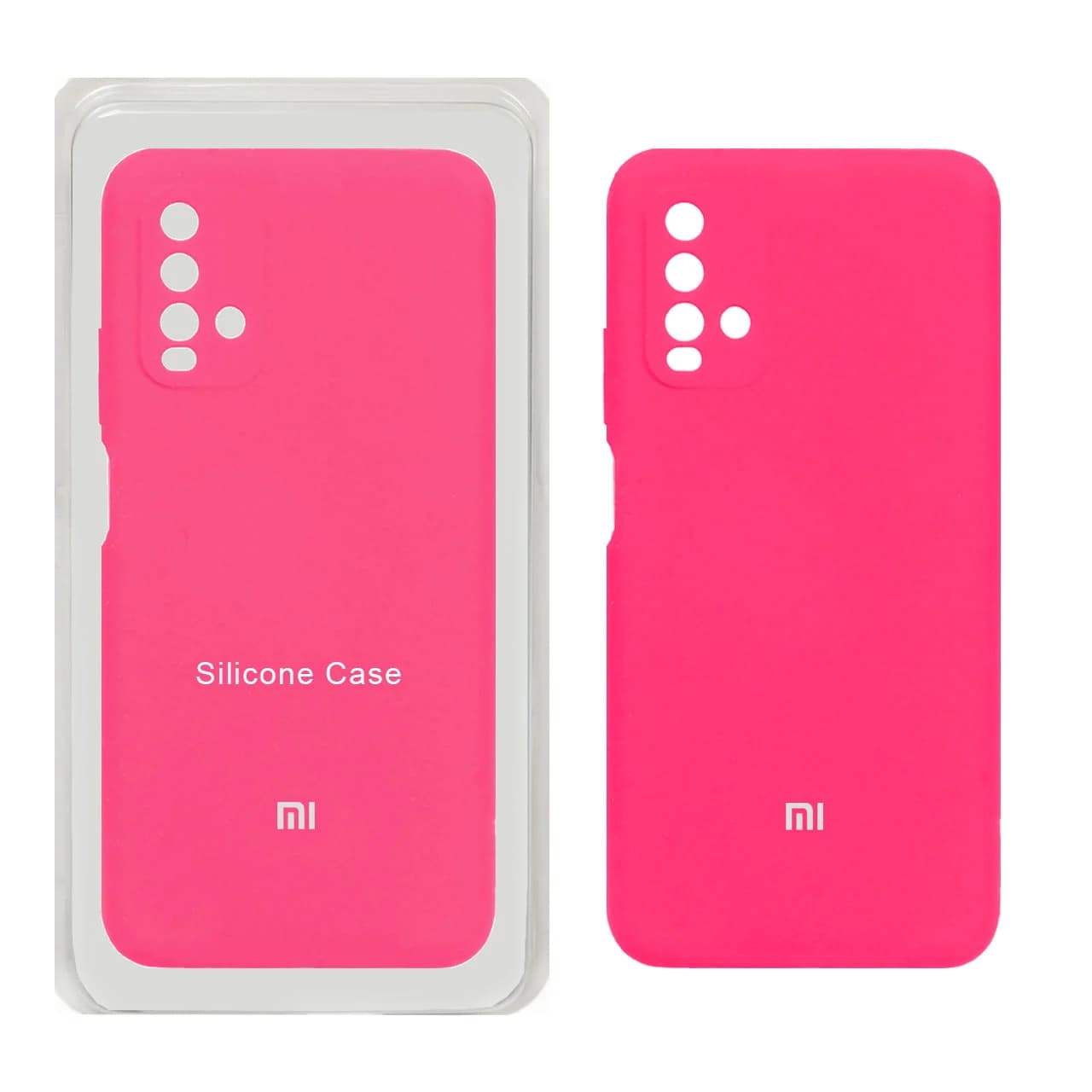 قاب سیلیکونی پاک کنی محافظ لنزدار اورجینال Xiaomi Redmi 9T 4G — تصویر ۲