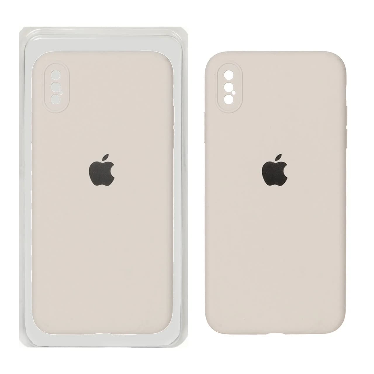 قاب سیلیکونی پاک کنی محافظ لنزدار اورجینال Apple iPhone X Max / iPhone XS Max — تصویر ۸