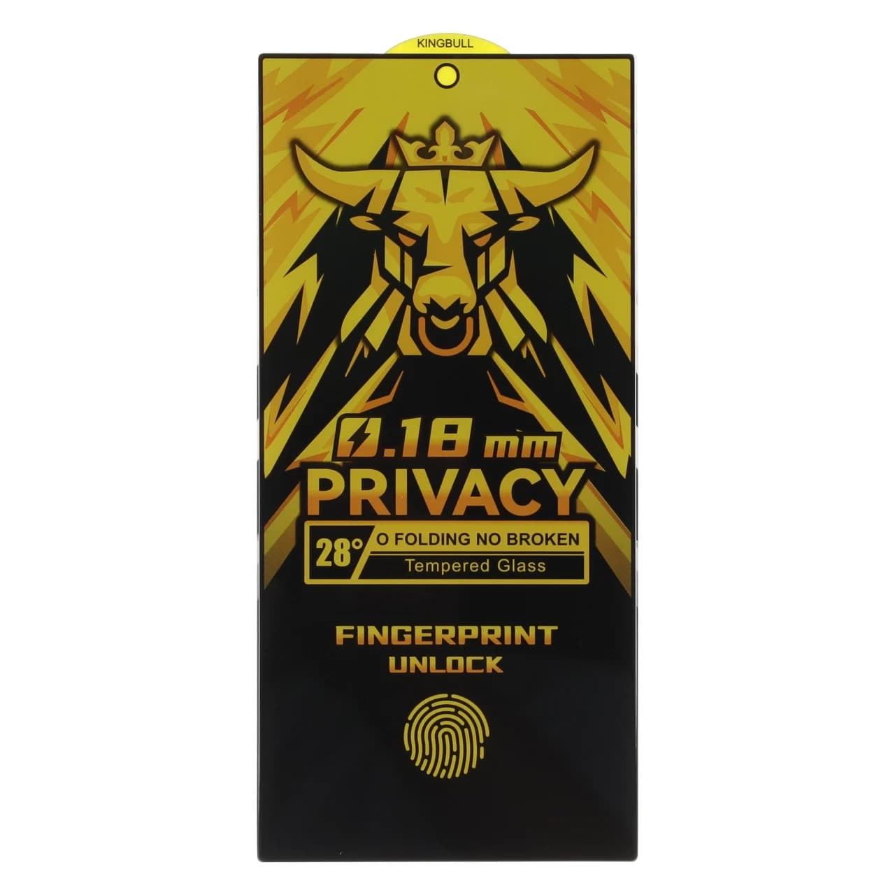 محافظ صفحه نمایش شیشه ای Full Cover Privacy Bull Privacy