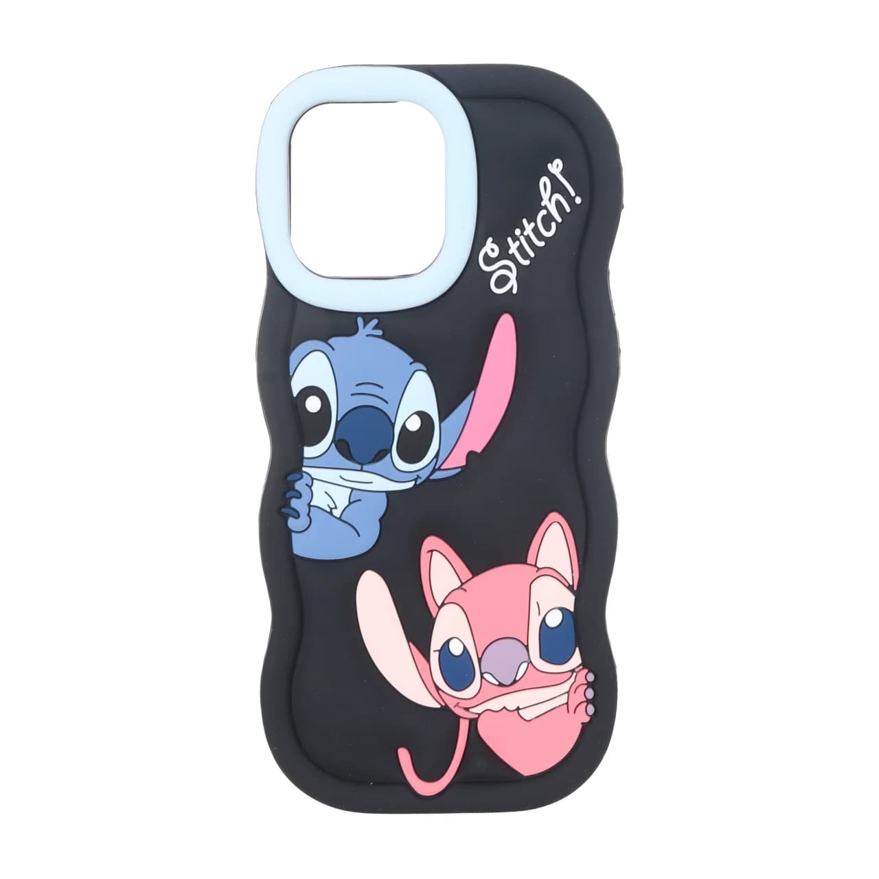 قاب سیلیکونی کنگره ای Stitch برجسته فانتزی Apple iPhone 13 Pro Max / iPhone 12 Pro Max