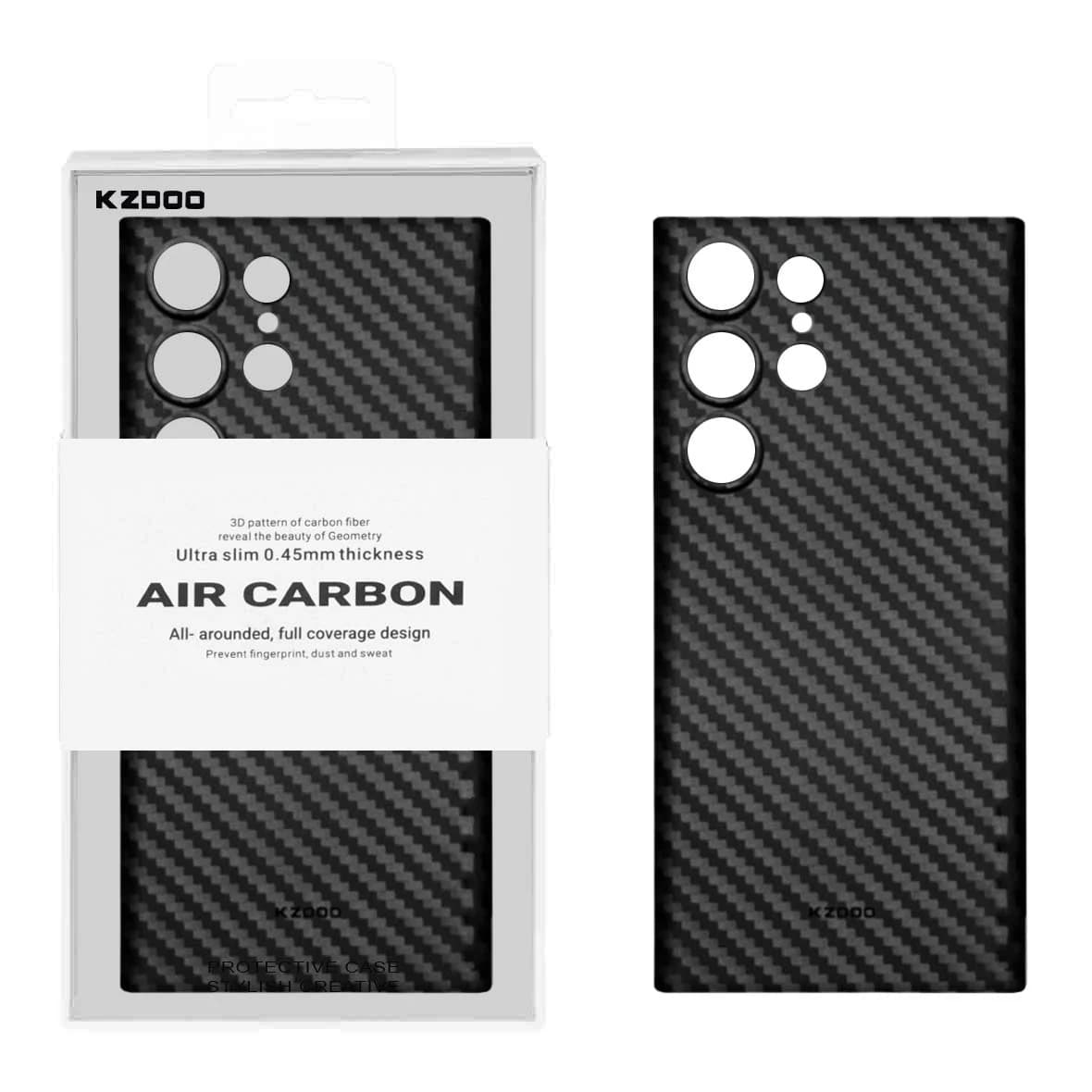 قاب محافظ لنزدار Original KDoo Air Carbon مدل Samsung Galaxy S23 Ultra — تصویر ۲