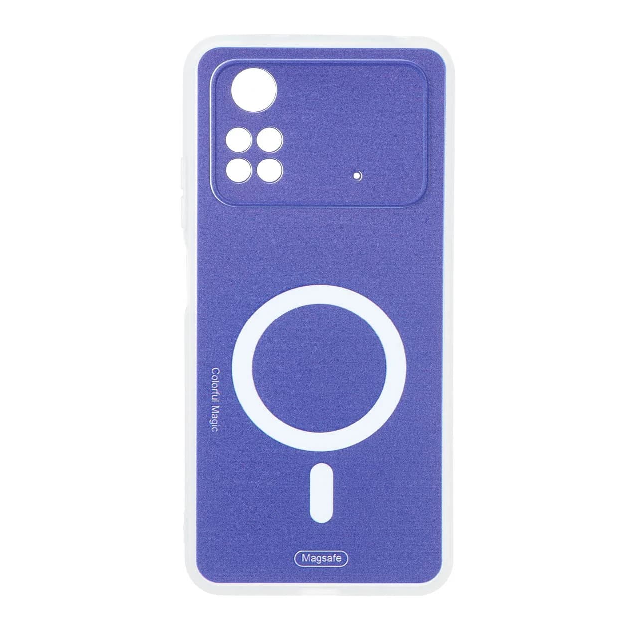 قاب Colorful Magic طرح مگ سیف محافظ لنزدار Xiaomi Poco M4 Pro 4G — تصویر ۳