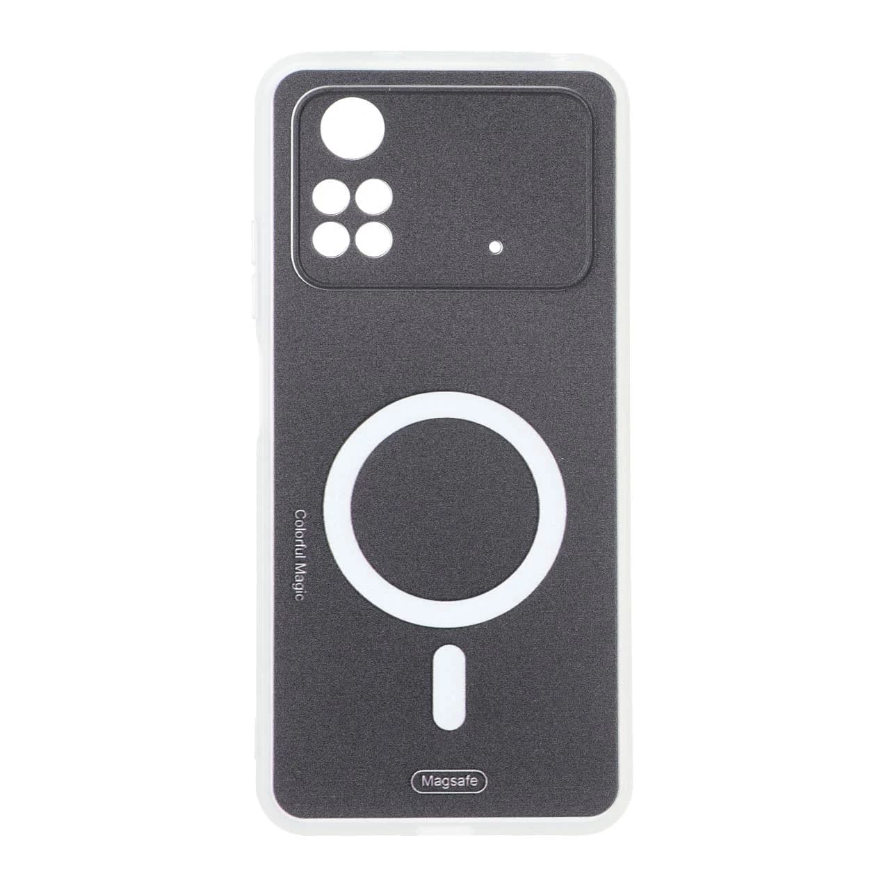 قاب Colorful Magic طرح مگ سیف محافظ لنزدار Xiaomi Poco M4 Pro 4G