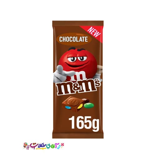 شکلات تخته ای ساده ام اند ام 165 گرم