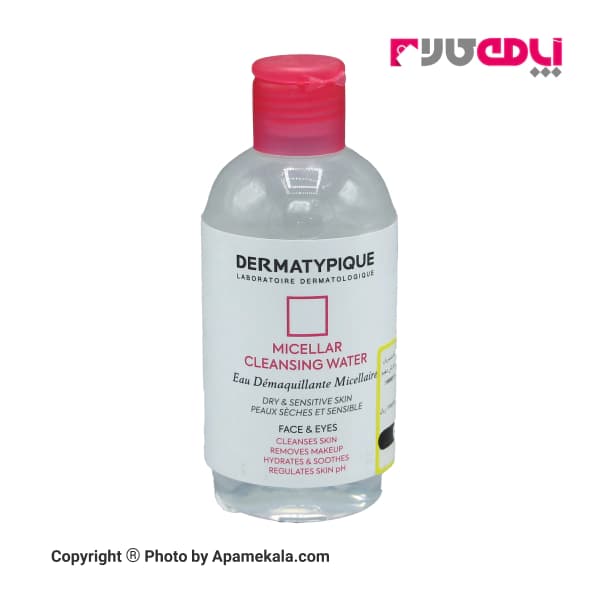 میسلار واتر برند درماتیپیک DERMATYPIQUE مناسب پوست خشک و حساس مدل HYDRATES & SOOTHES